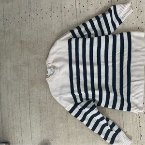 COS striped sweater